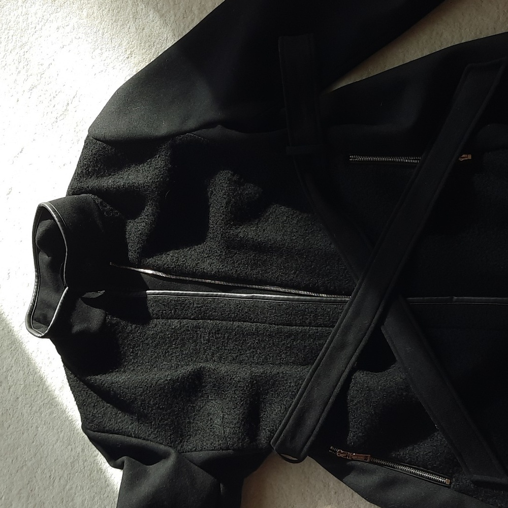 Vince Camuto Black Trench Coat